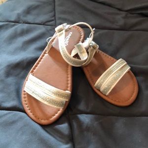 Little girl sandals never used